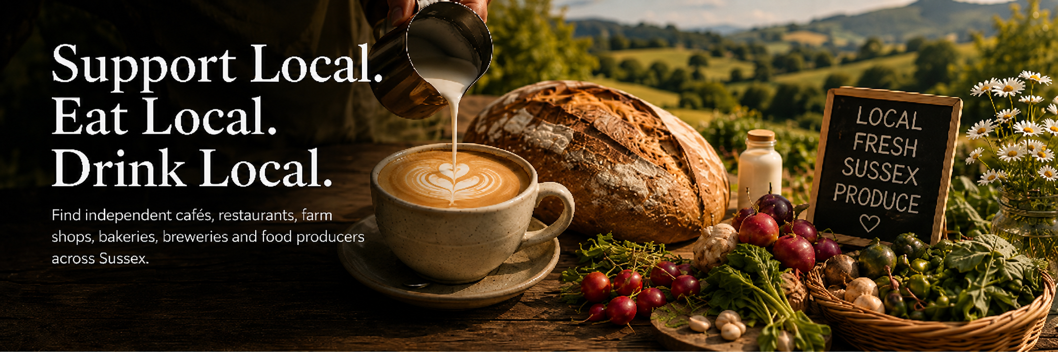 Sussex Food and Drink banner
